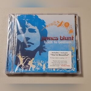 NEW  James Blunt back to bedlam CD NEW